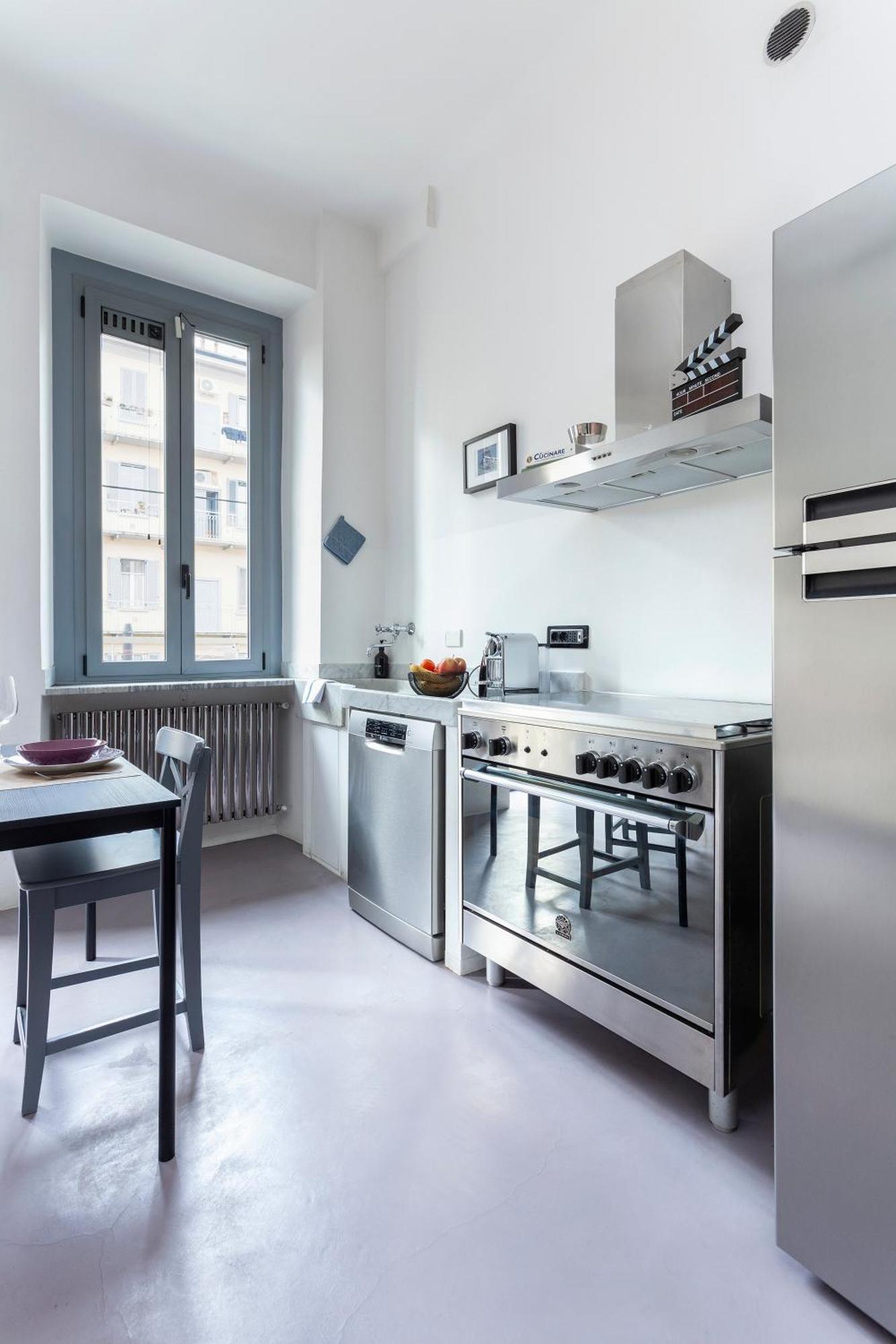 Stylish Industrial Flat Appartement Milaan Buitenkant foto